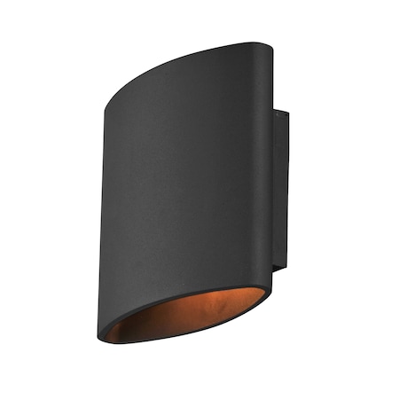 Maxim Lightray LED 2-Light 6.75" Wide Architectural Brnz Outdoor Wall Sconce 86152ABZ